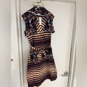 Kenzo stripe dress w/ pockets. Never worn.